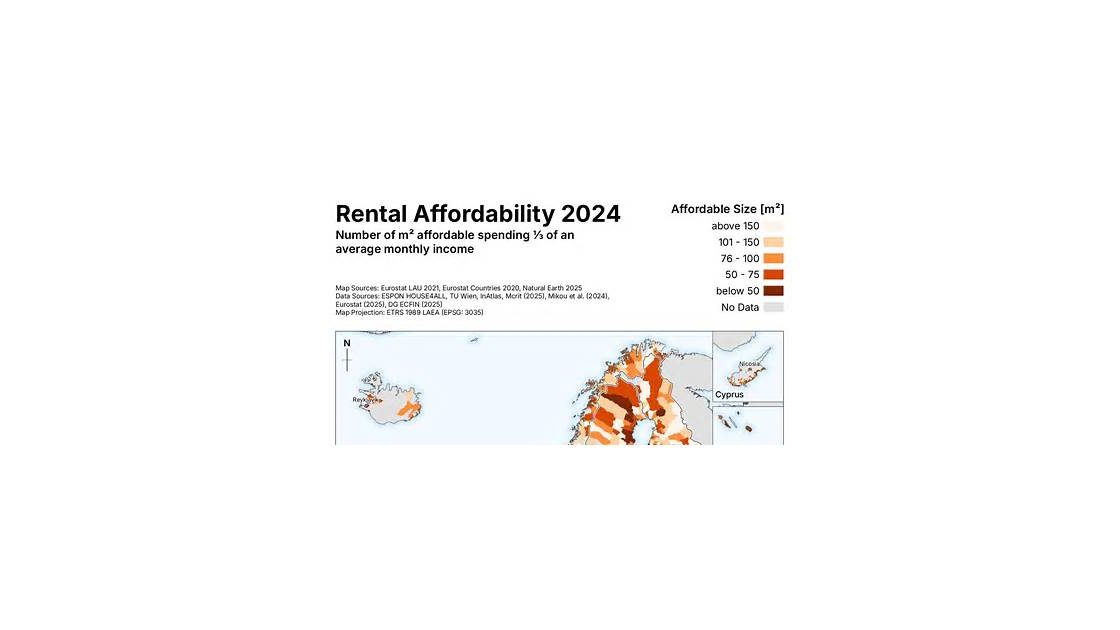 Aerial view of dense European urban residential buildings with for-rent signs, illustrating the continent-wide housing affordability crisis documented across 22 million property listings